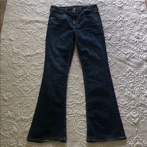 American Eagle High Rise Artist Flare Jeans (long)